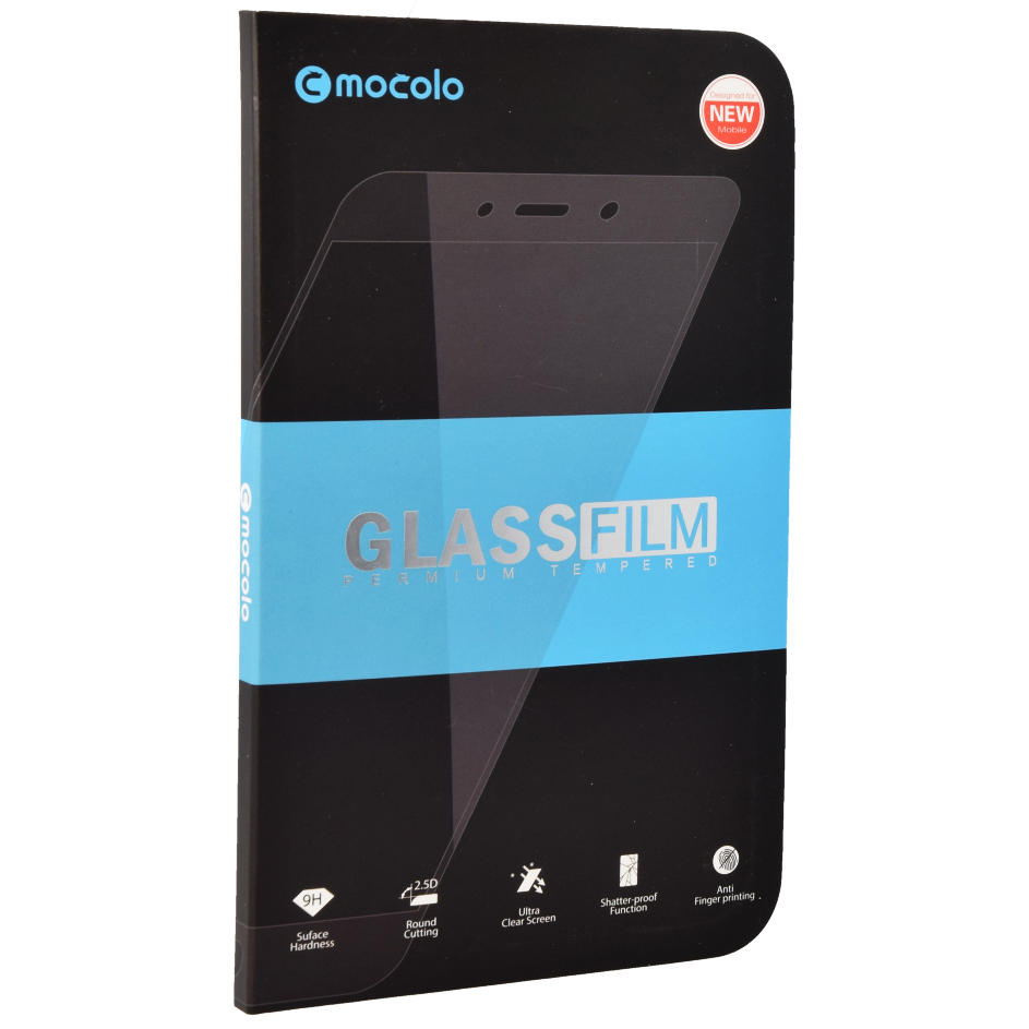 Szkło hartowane Mocolo TG+ Full Glue dla OnePlus 7T z czarną ramką